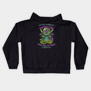 Space Occultist Skull Kids Hoodie